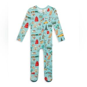 Posh Peanut Around the World Bamboo 2 way zipper Baby zippy sleeper pajama
